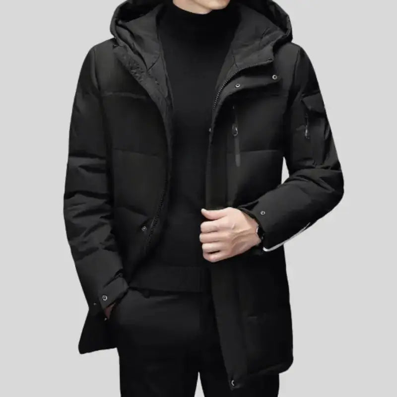 Une parka chaude et fonctionnelle
