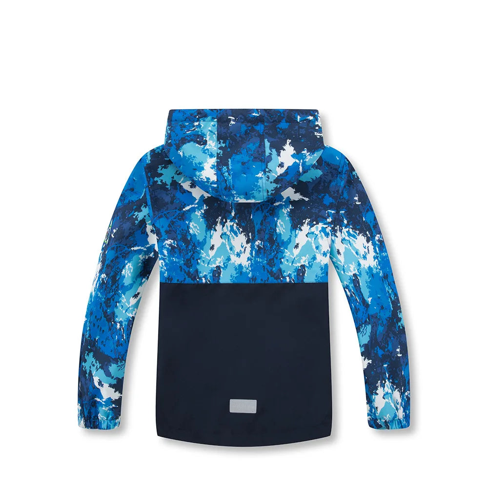 Parka Enfant Imperméable Coupe-Vent – Capuche, 3 à 12 Ans