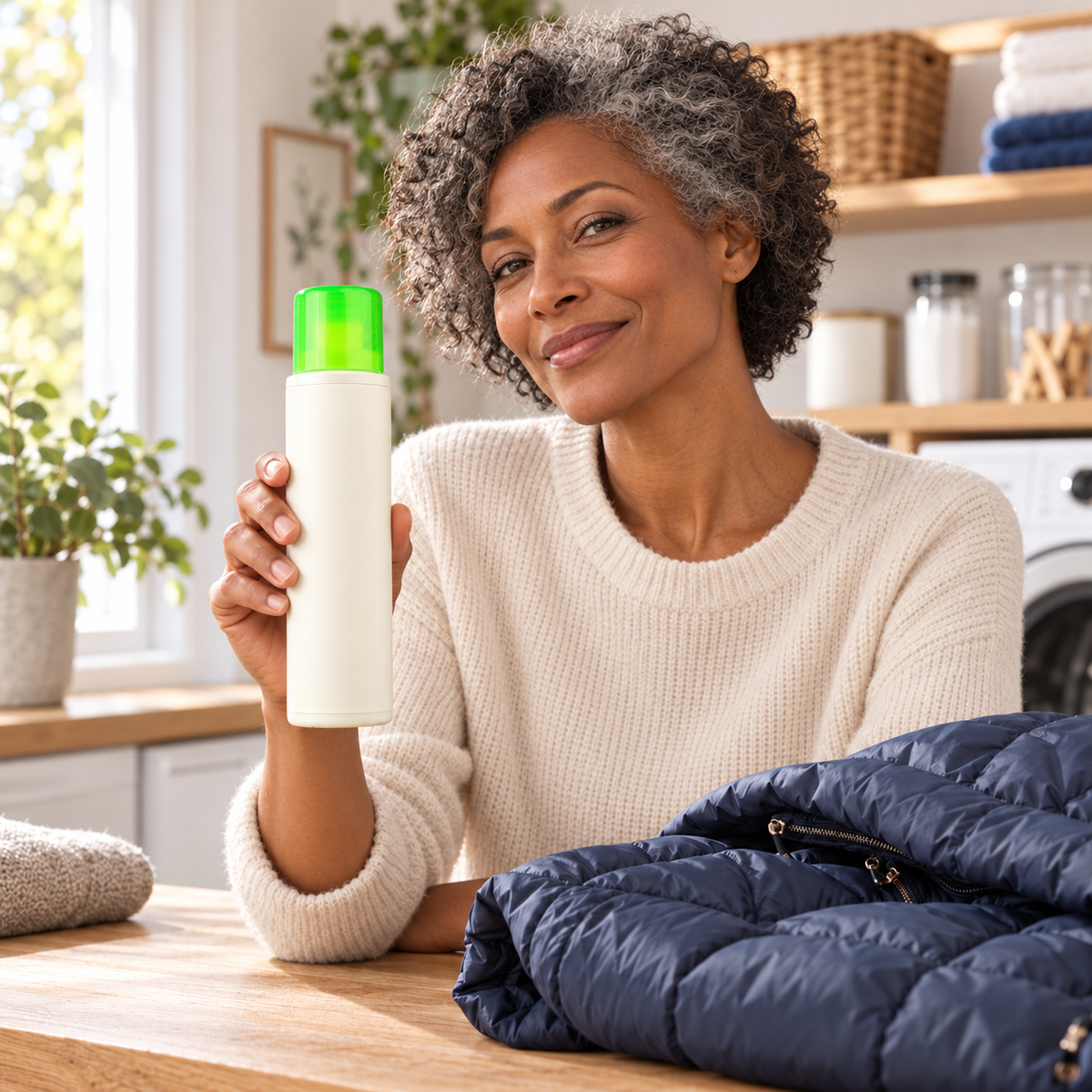 Lessive pour duvet – 300 ml — mise en situation