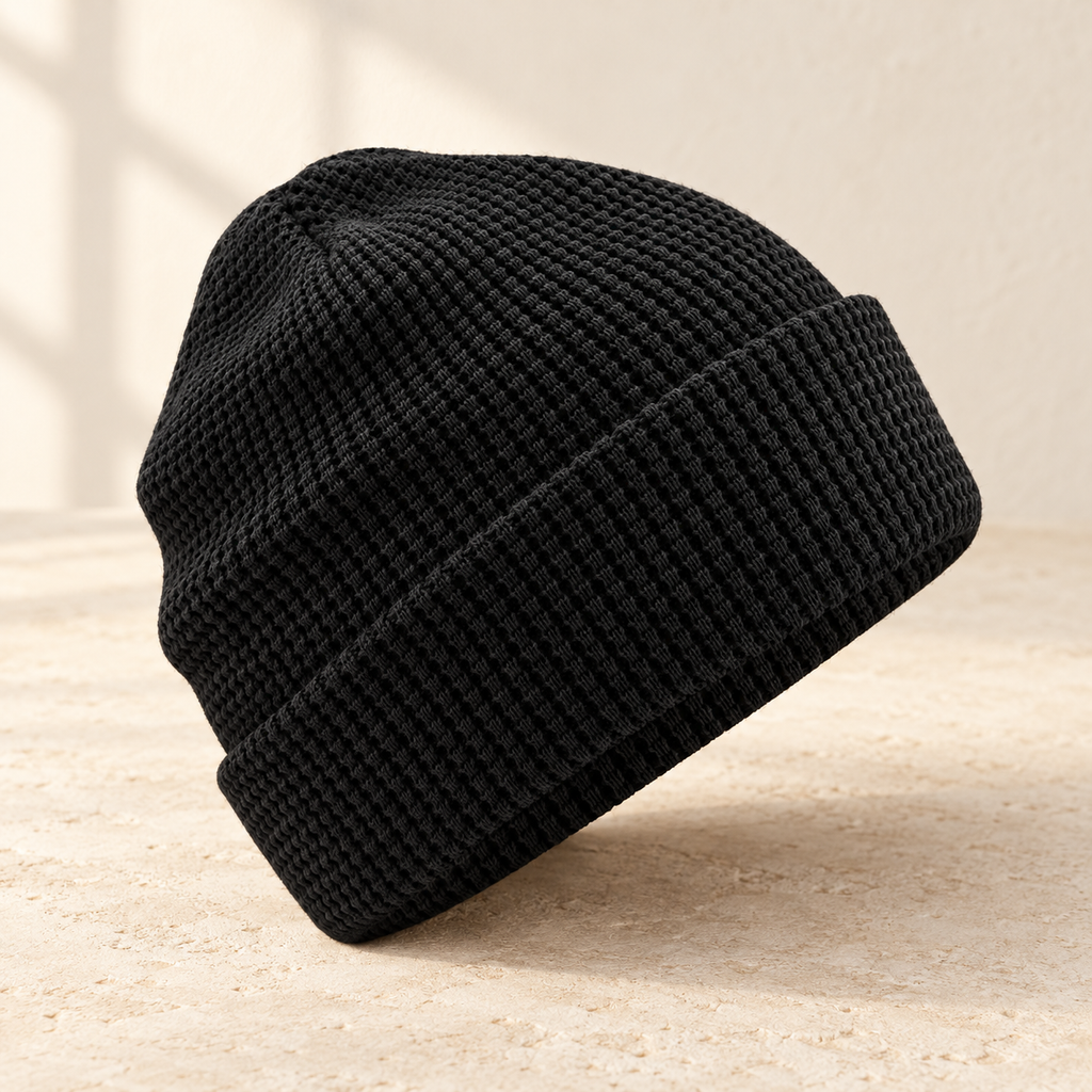 Bonnet en coton biologique gaufré – Le Gaufré — vue du produit